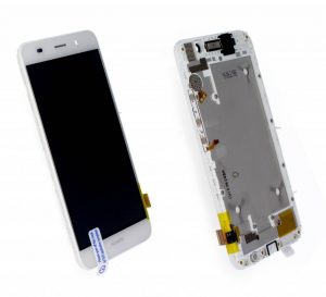 Huawei Y6 4G (SCL-L21) LCD Display (Incl. frame) - White