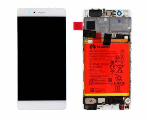 Huawei P9 (EVA-L09) LCD Display + Battery - Silver