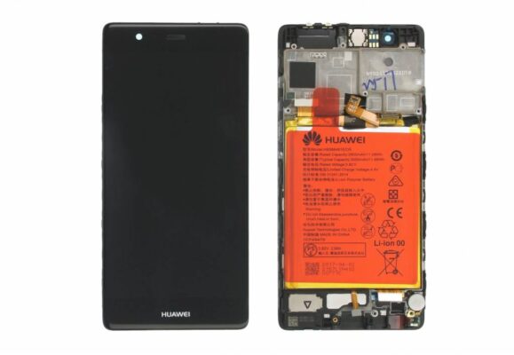 Huawei P9 (EVA-L09) LCD Display + Battery - Gray