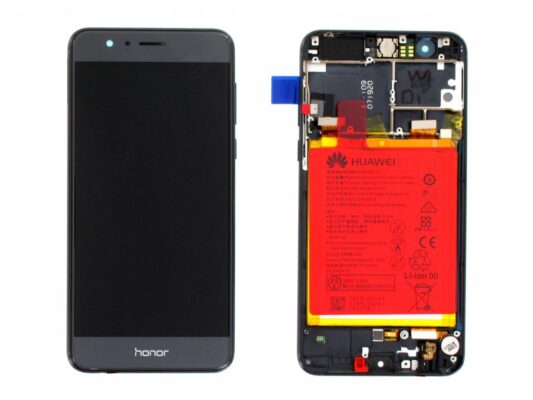 Huawei Honor 8 (FRD-L19) LCD Display + Battery - Black