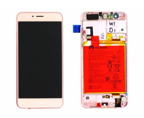 Huawei Honor 8 (FRD-L19) LCD Display + Battery - Pink