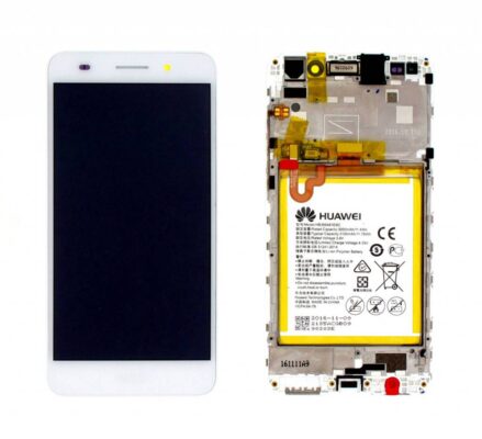 Huawei Y6II (CAM-L21) LCD Display + Battery - White