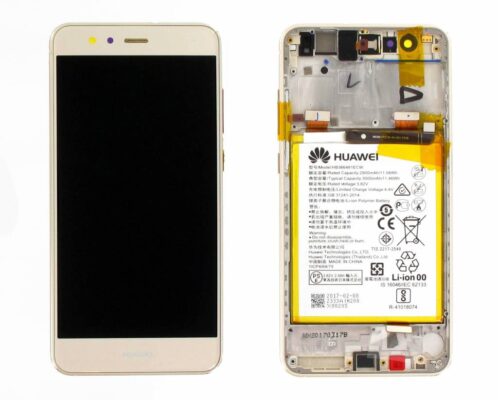 Huawei P10 Lite (Warsaw-L21) LCD Display + Battery - Gold