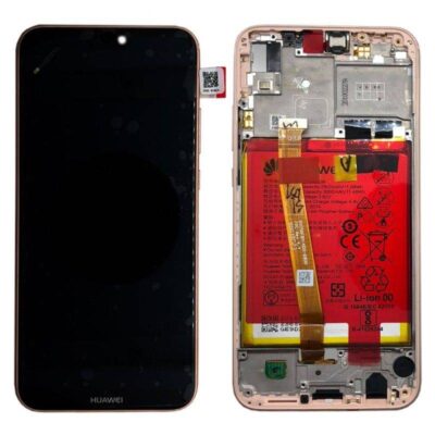 Huawei P20 Lite Dual Sim (ANE-L21) LCD Display + Battery - Sakura Pink