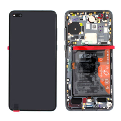 Huawei P40 (ANA-N29) LCD Display + Battery - Black