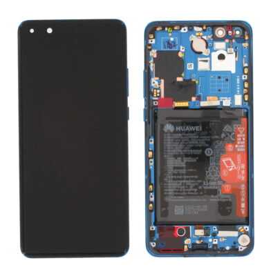 Huawei P40 Pro (ELS-N29) LCD Display + Battery - Blue