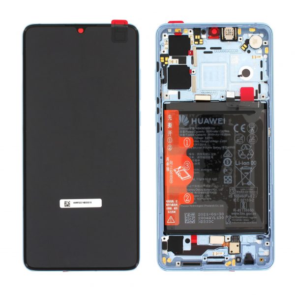 Huawei P30 New Version (ELE-L29) LCD Display (Incl. frame