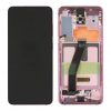 Samsung Galaxy S20 (G980F) / Galaxy S20 5G (G981F/DS) Display (Incl. Camera) - Pink