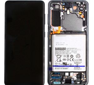 Samsung Galaxy S21 5G (G991B) LCD Display + Battery - Phantom Gray