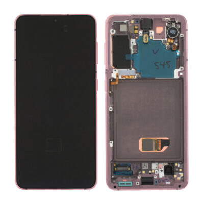 Samsung Galaxy S21 5G (G991B) Display (Incl. Camera) - Phantom Pink