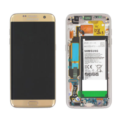 Samsung Galaxy S7 Edge (G935F) Display + Battery - Gold