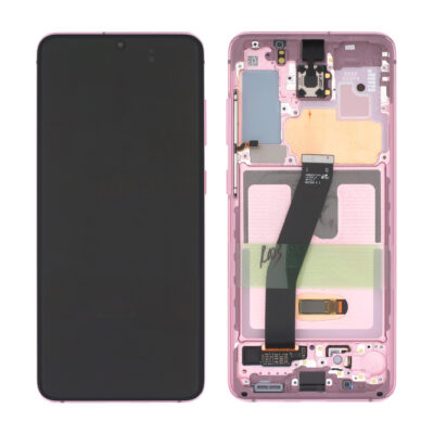 Samsung Galaxy S20 (G980F) / Galaxy S20 5G (G981F/DS) Display (Excl. Camera) - Pink